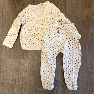 Snug Cream Baby Two Piece Outfit